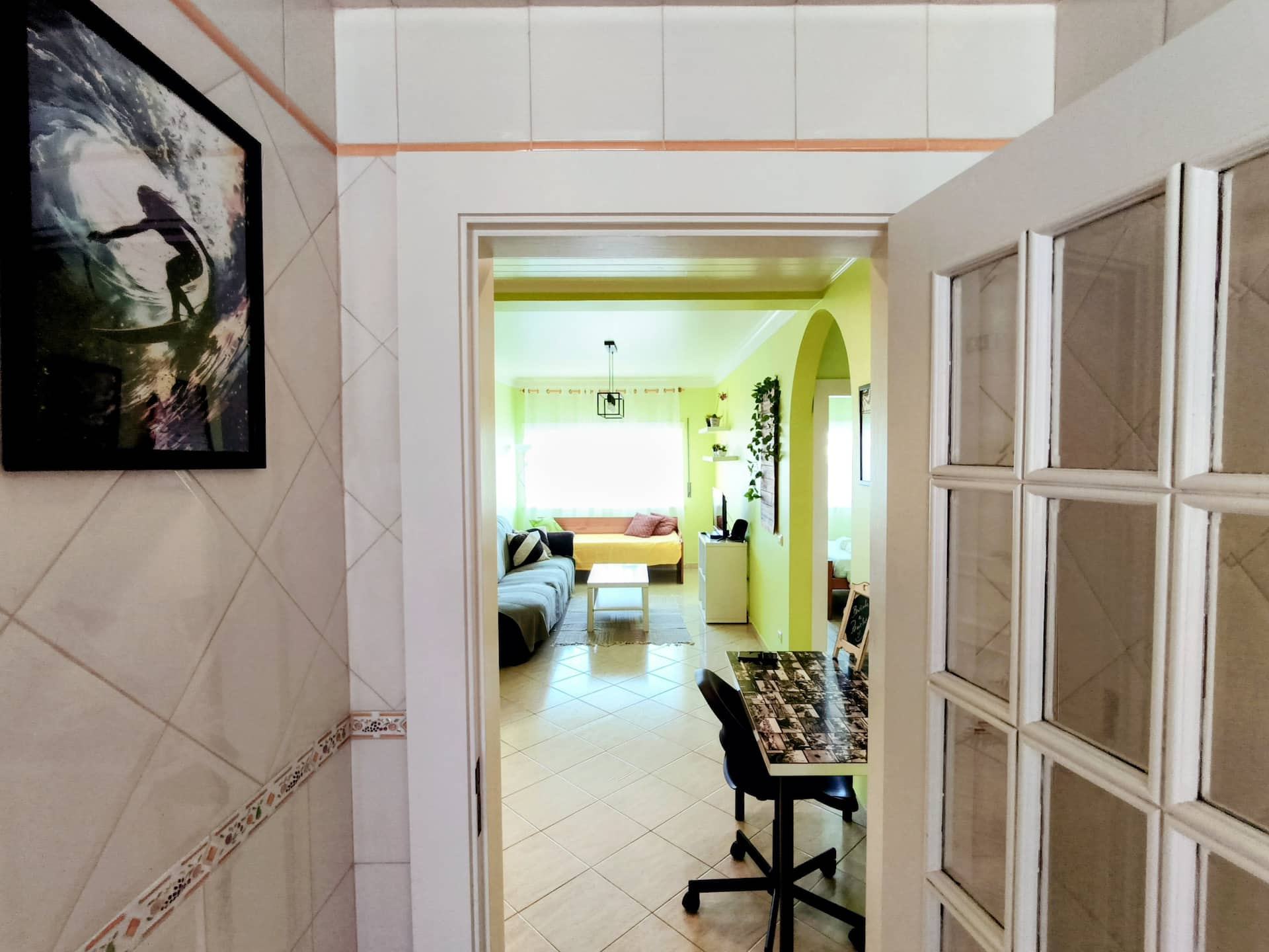Apartamento Bay em Peniche — corredor