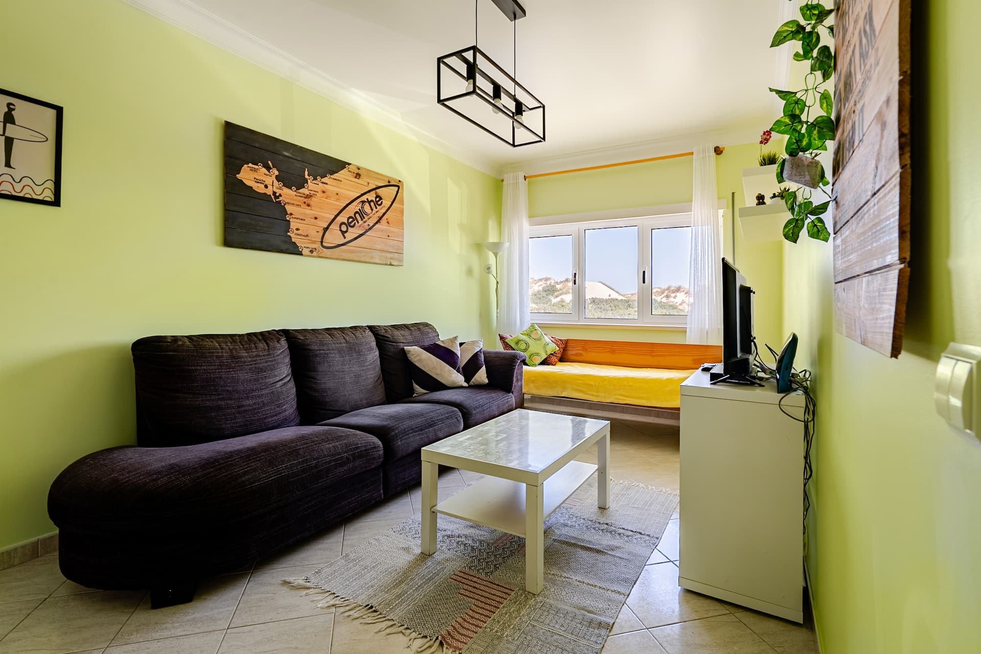 Apartamento Bay em Peniche — sala de estar