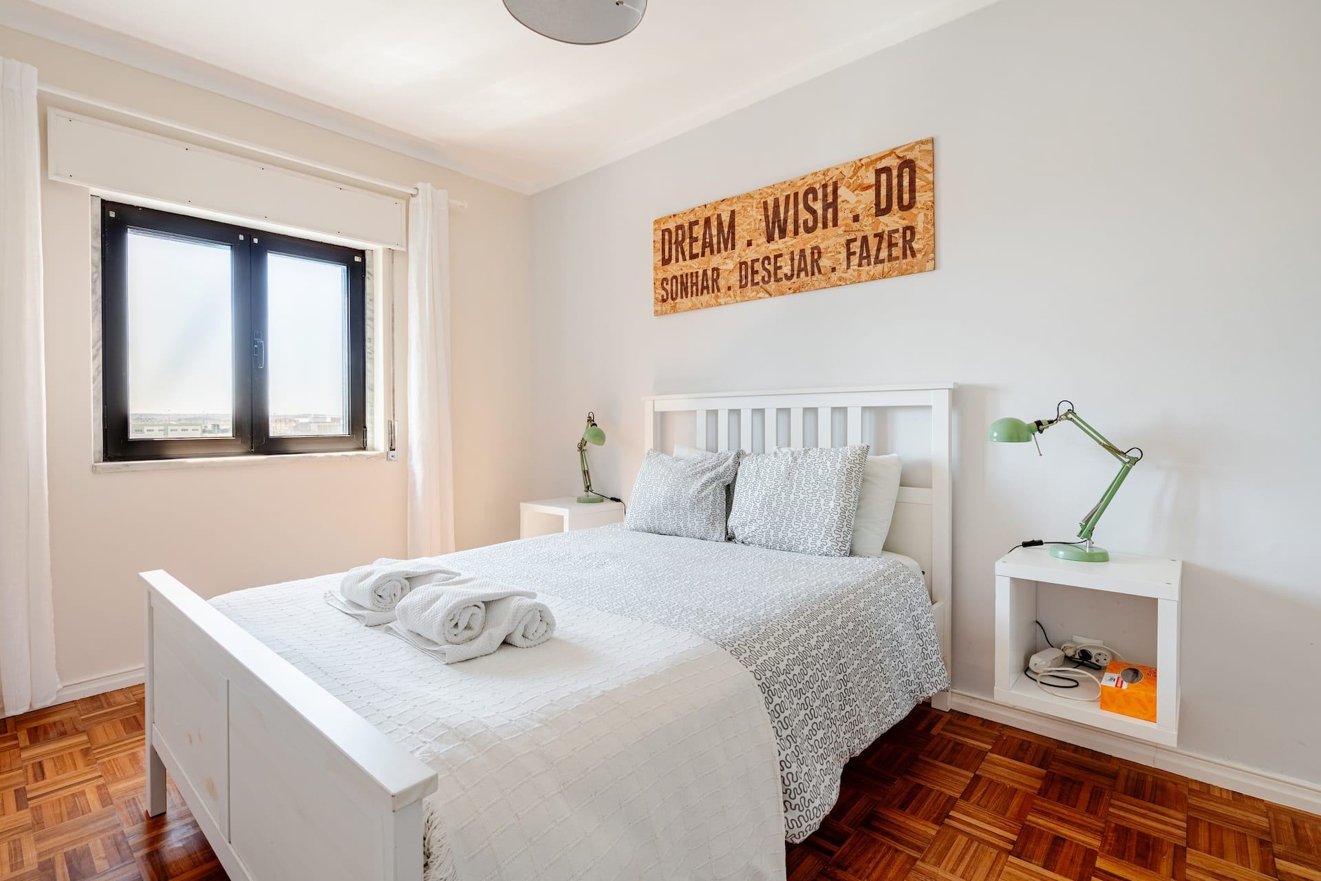 Apartamento Fishermen em Peniche — quarto de casal