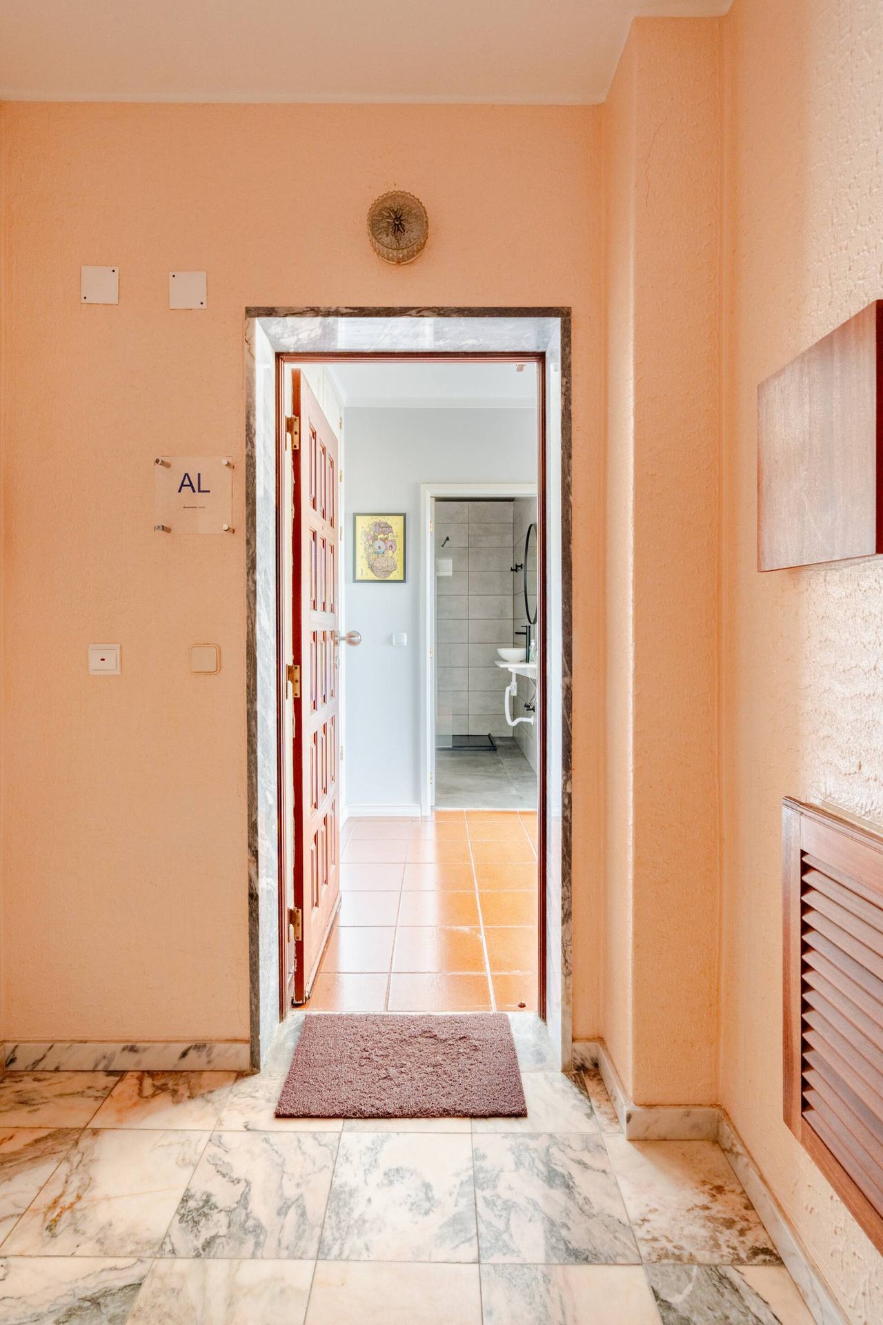 Apartamento Fishermen em Peniche — entrada
