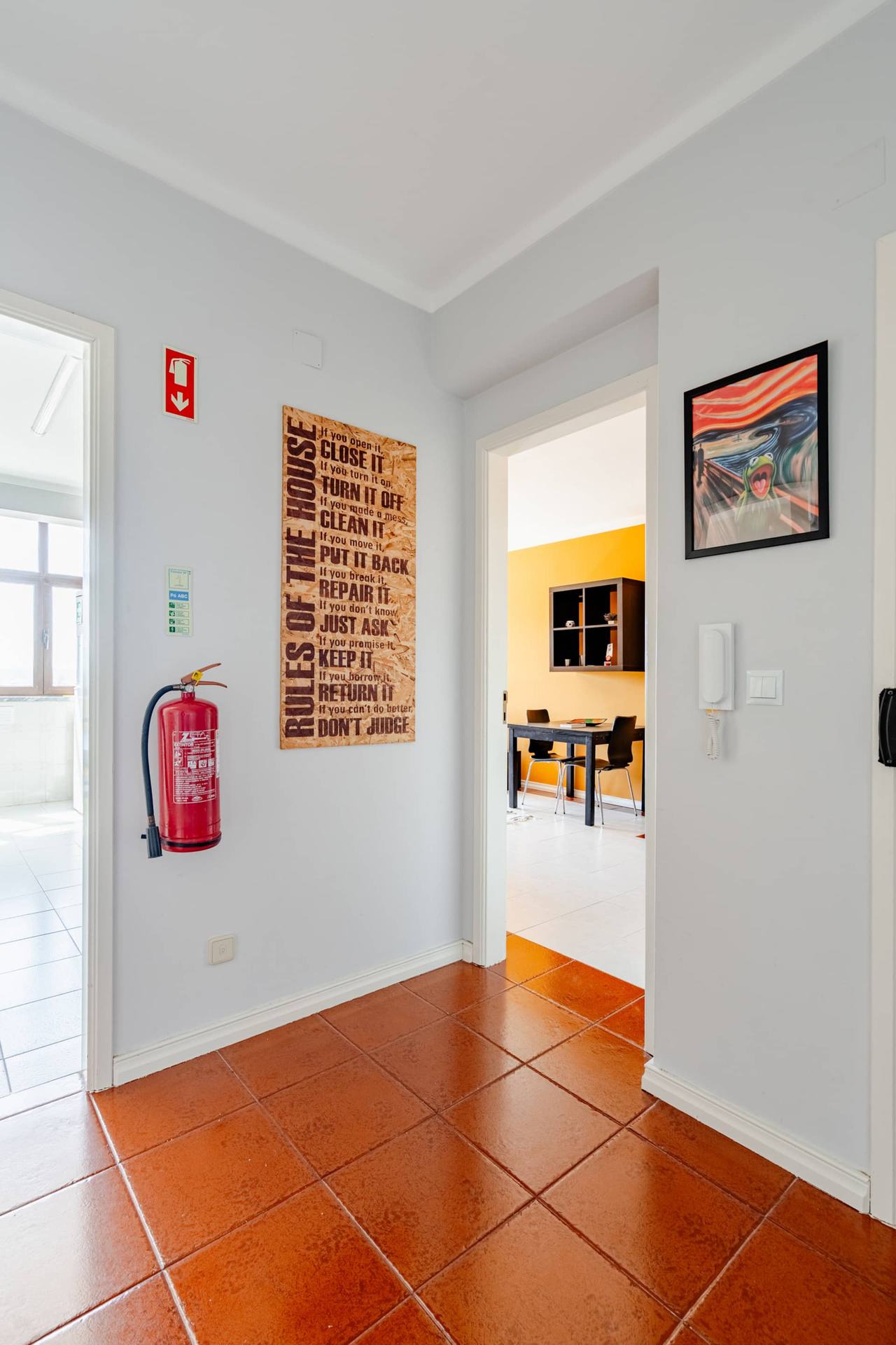 Apartamento Fishermen em Peniche — corredor