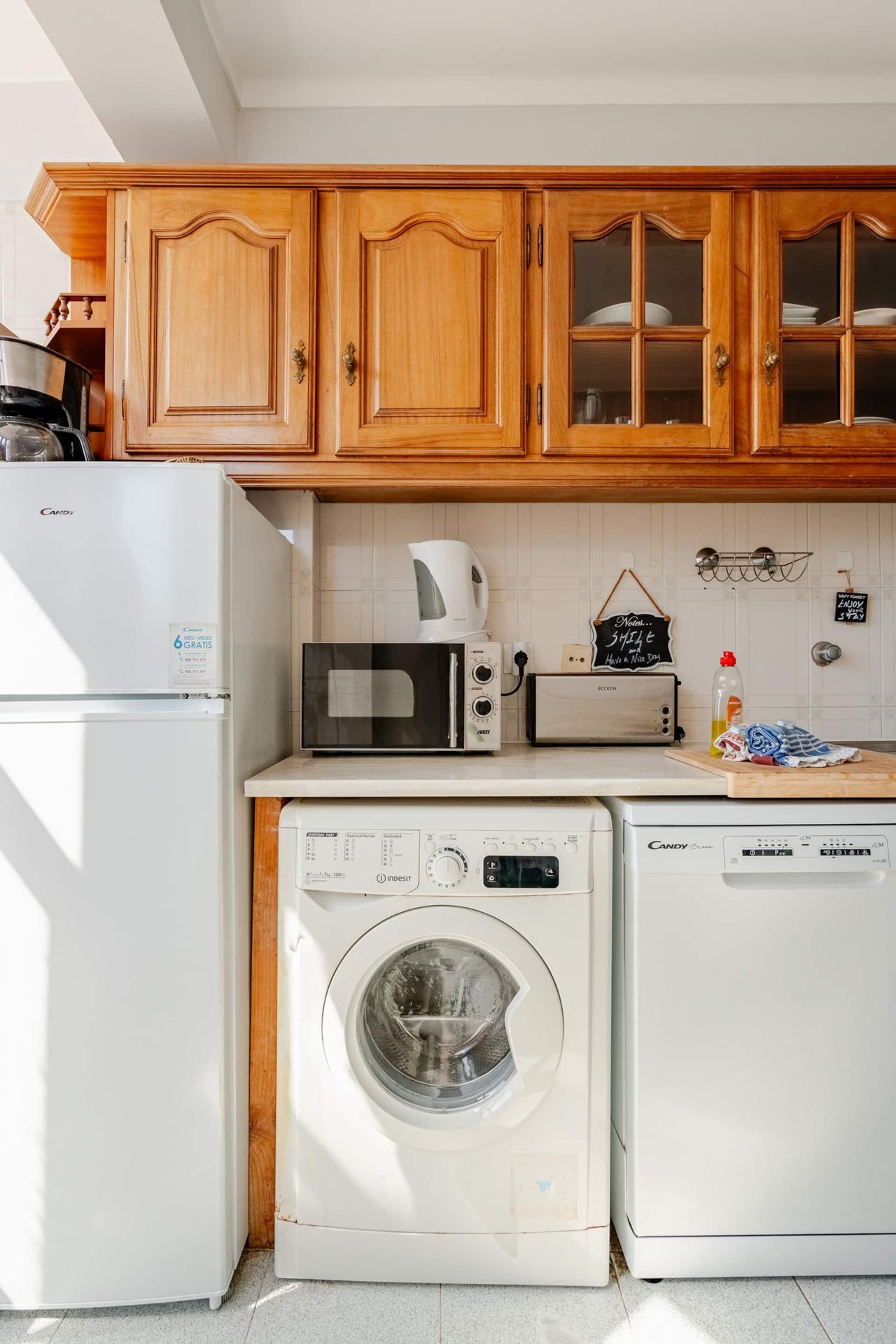 Apartamento Fishermen em Peniche — cozinha equipada