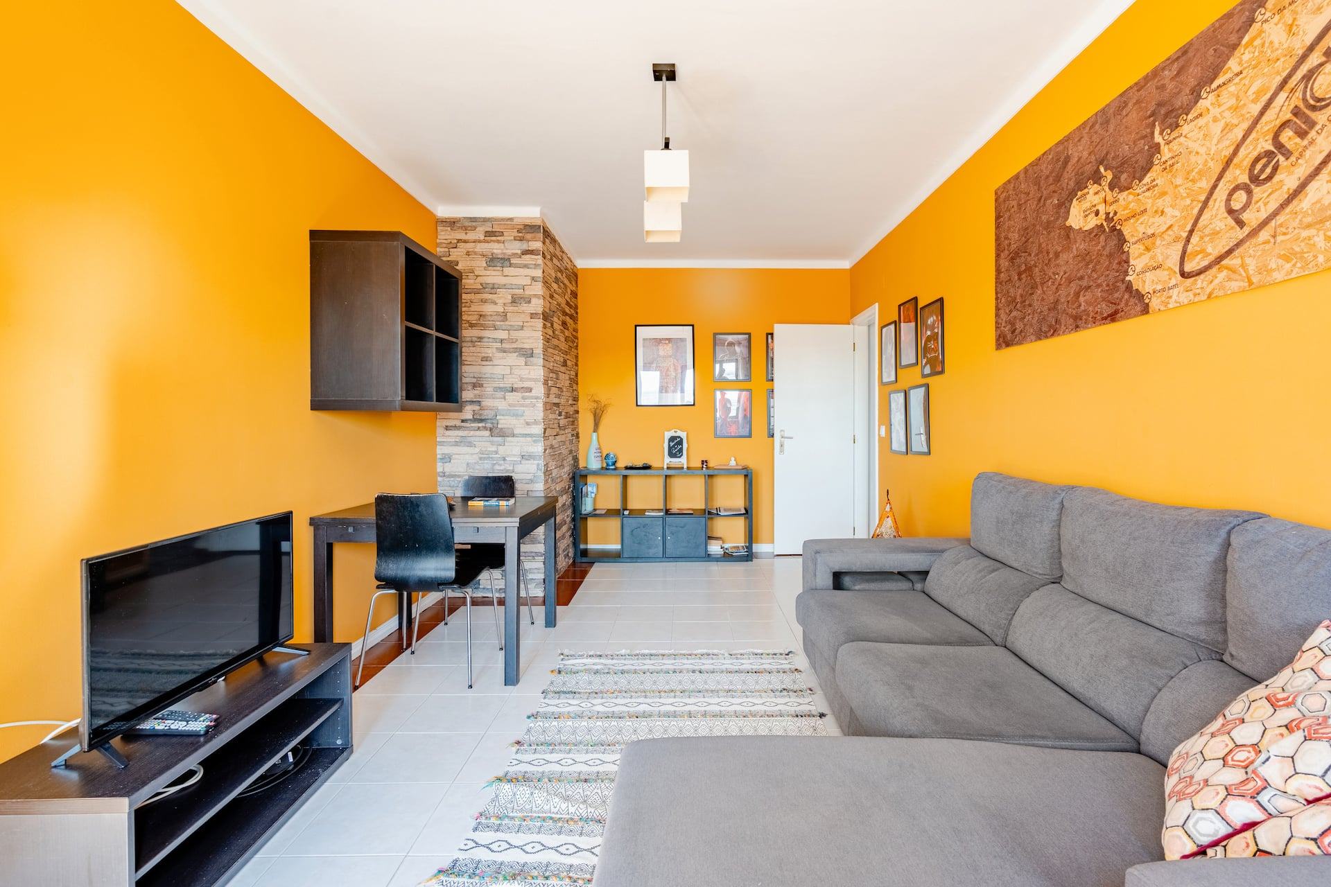 Apartamento Fishermen em Peniche — sala de estar
