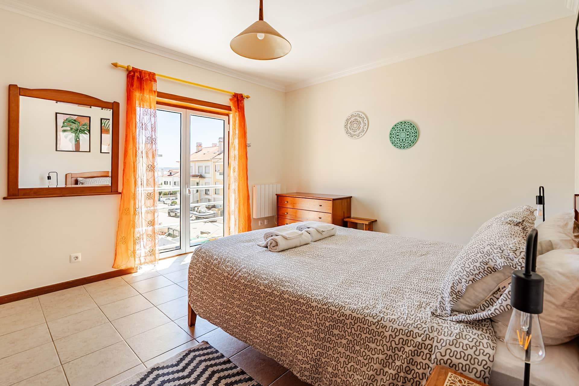 Apartamento SurfPeniche Ocean View em Peniche — quarto de casal