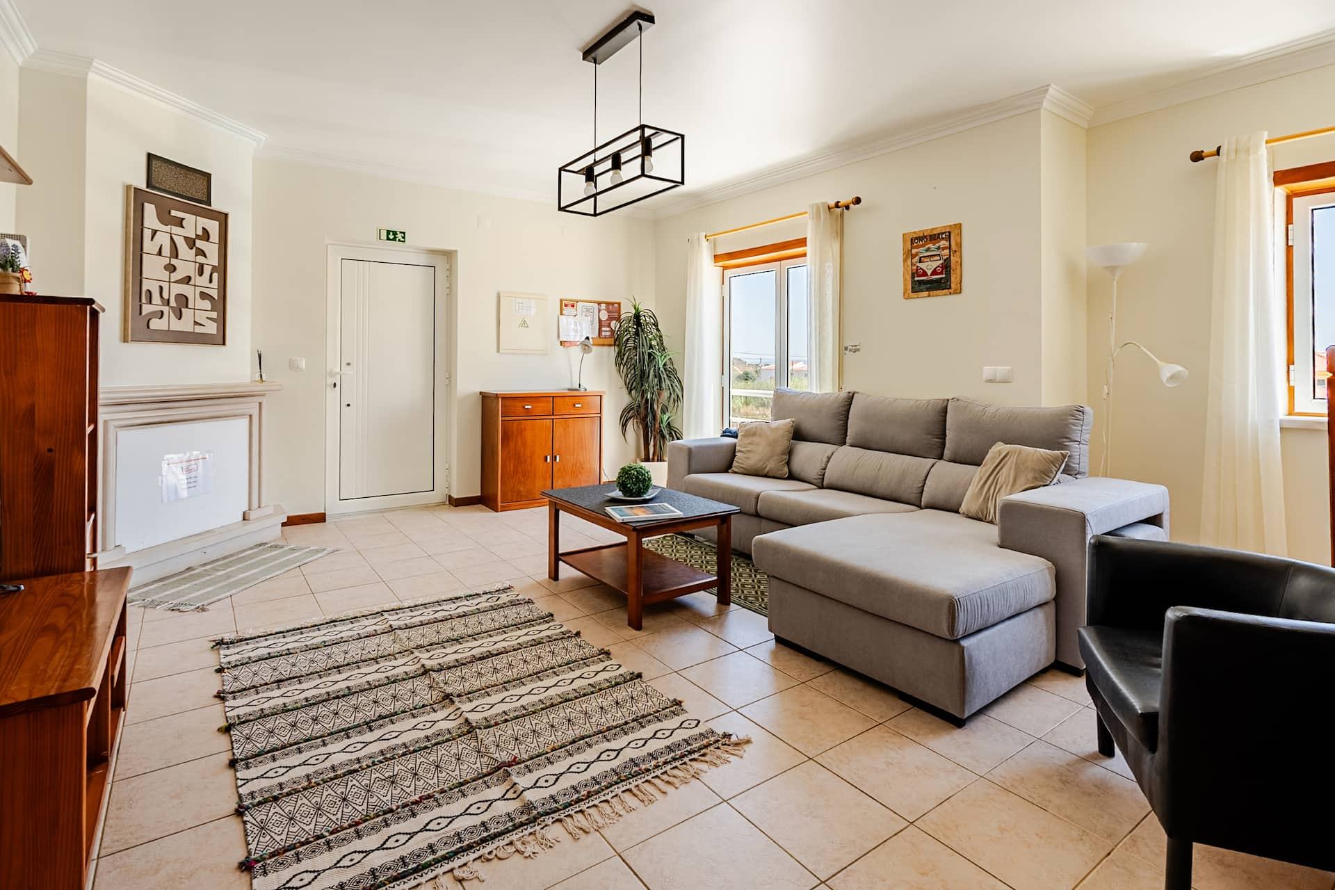 Apartamento SurfPeniche Ocean View em Peniche — sala de estar