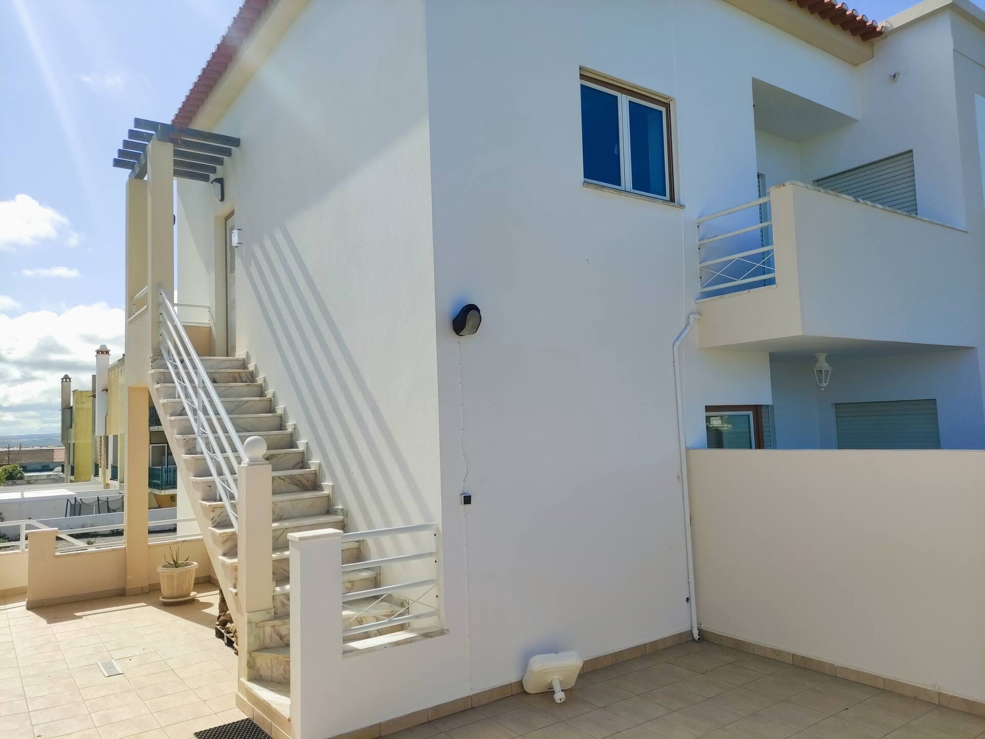 Apartamento SurfPeniche Ocean View em Peniche — terraço
